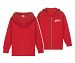 Hoodie ZIP Kinder  Mit Druck und Label